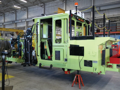 Heavy Equipment Glass Replacement During