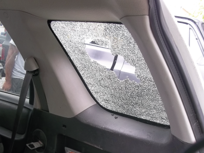 Quarter Glass Replacement Before